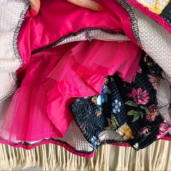 Tahari Baby NWT 2 Piece Floral Tulle Lined Sleeveless Dress Size 18 Month - Picture 10 of 14